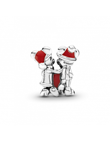 Charm en plata de ley Regalo Mickey y Minnie...