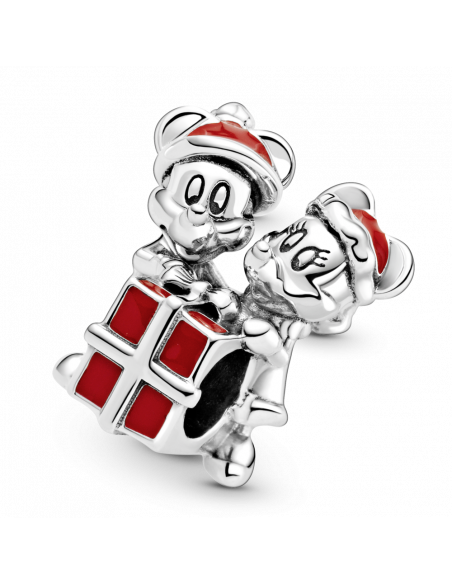 Charm en plata de ley Regalo Mickey y Minnie Mouse de Disney Pandora