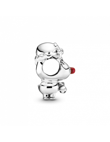 Charm en plata de ley Rudolph el Reno de Nariz Roja Pandora
