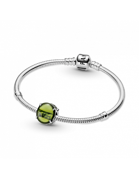 Charm Cabujón Ovalado Verde