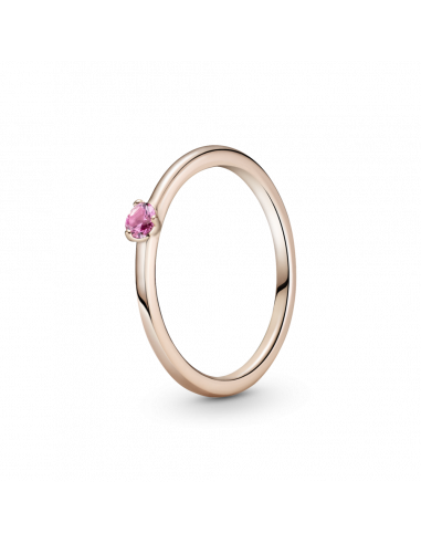 Anillo en Pandora Rose Solitario Rosa