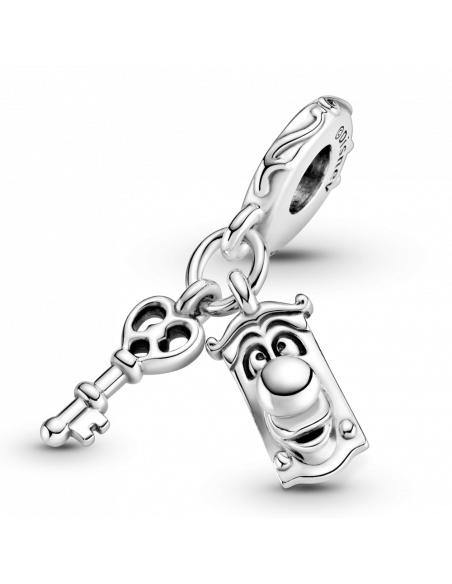 Charm colgante en plata de ley Llavero y Pomo