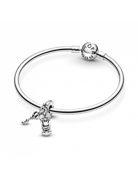 Charm colgante en plata de ley Llavero y Pomo