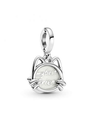 Charm colgante en plata de ley Mi Gato Mascota