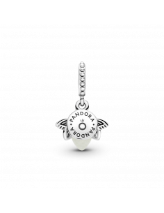 Charm Colgante en plata de ley Luciérnaga Brillante 2