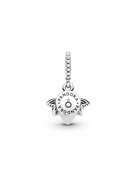 Charm Colgante en plata de ley Luciérnaga Brillante