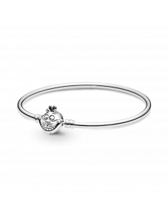 Pulsera Pandora Moments en plata de ley cierre Gato de...