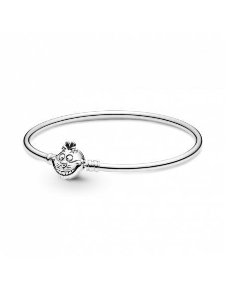 Pulsera Pandora Moments en plata de ley cierre Gato de Chesire Alicia en el País de las Maravillas de Disney
