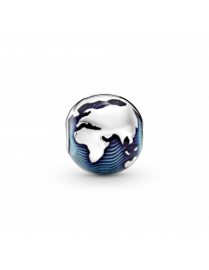 Clip en plata de ley Globo Azul 2