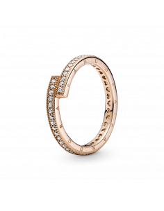 Anillo en Pandora Rose Superpuesto Brillante