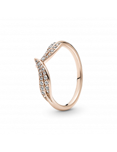 Anillo en Pandora Rose Hojas Brillantes