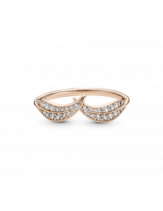 Anillo en Pandora Rose Hojas Brillantes 2