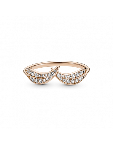 Anillo en Pandora Rose Hojas Brillantes