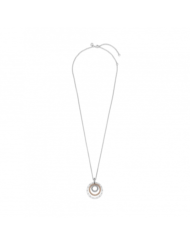 Collar en plata de ley y Pandora Rose Colgante...