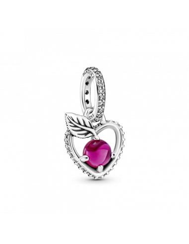 Charm Colgante en plata de ley Manzana Blancanieves de Disney