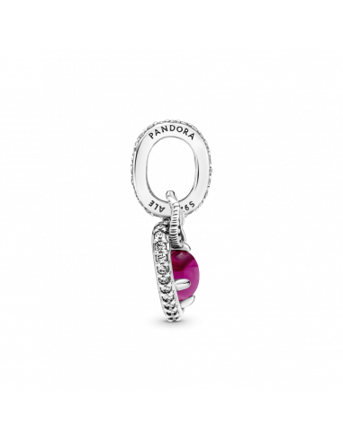 Charm Colgante en plata de ley Manzana...
