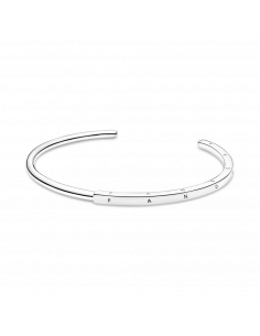 Pulsera Rígida en plata de ley Pandora Signature I-D