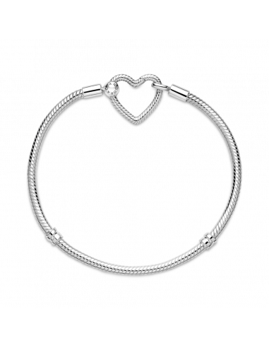 Pulsera Pandora Moments en plata de ley Cadena...