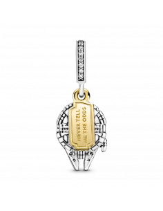 Charm Colgante en plata de ley Halcón Milenario de Star Wars 2