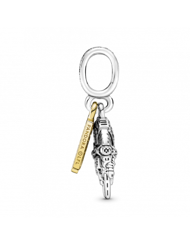 Charm Colgante en plata de ley Halcón Milenario...