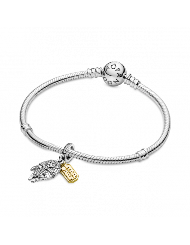 Charm Colgante en plata de ley Halcón Milenario...