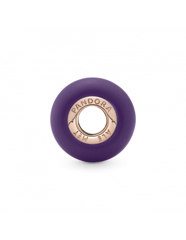 Charm en Pandora Rose Cristal de Murano Morado...