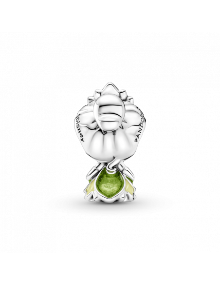 Charm en plata de ley Princesa Tiana y el Sapo de Disney
