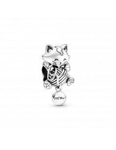 Charm en plata de ley Gatito & Ovillo de Lana