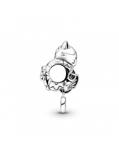Charm en plata de ley Gatito & Ovillo de Lana