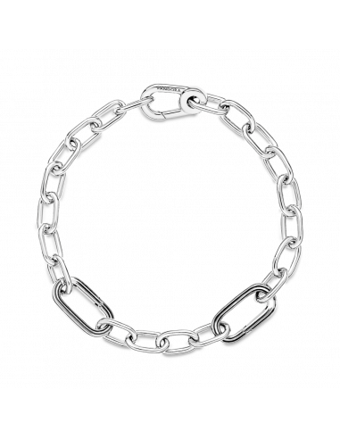 Pulsera en plata de ley Cadena de Eslabones...