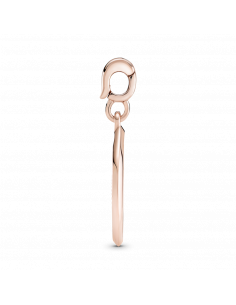 Medallón con recubrimiento en oro rosa de 14k Alas... 2