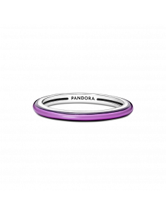Anillo en plata de ley Púrpura Impactante Pandora ME 2