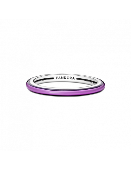 Anillo en plata de ley Púrpura Impactante Pandora ME
