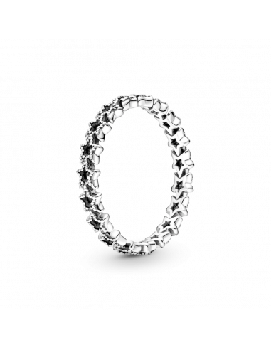 Anillo en plata de ley Banda de Estrellas...