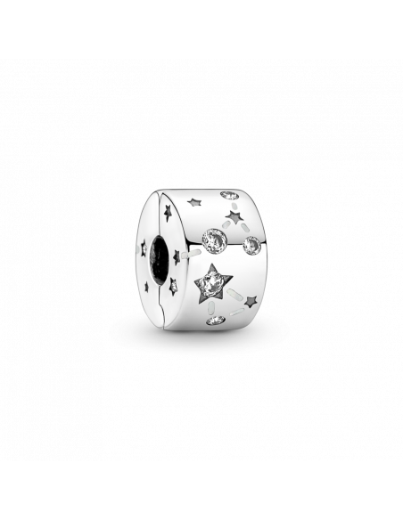 Clip en plata de ley Estrellas & Galaxia