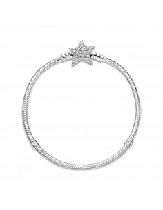 Pulsera Pandora Moments Cadena de Serpiente en plata de... 2