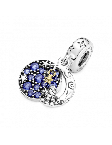 Charm Colgante Doble en plata de ley y con un...