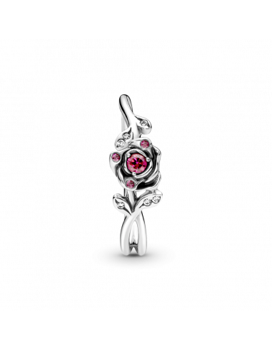 Anillo en plata de ley Rosa de la Bella y la...