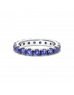 Anillo en plata de ley Eternity Brillante 2