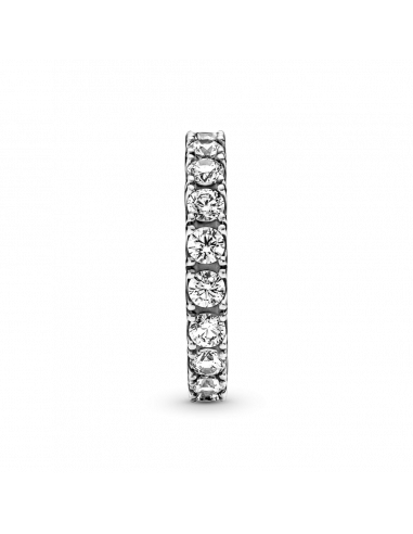 Anillo en plata de ley Eternity Brillante