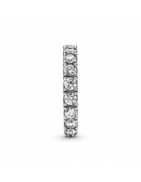 Anillo en plata de ley Eternity Brillante
