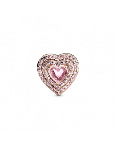 Charm con un recubrimiento en oro rosa de 14k...