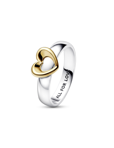Anillo en plata de ley y con un recubrimiento...