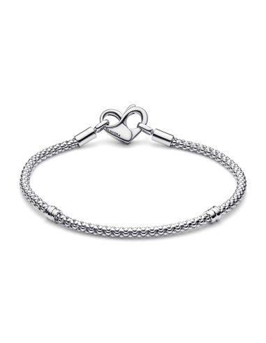 Pulsera Pandora Moments en plata de ley Cadena...