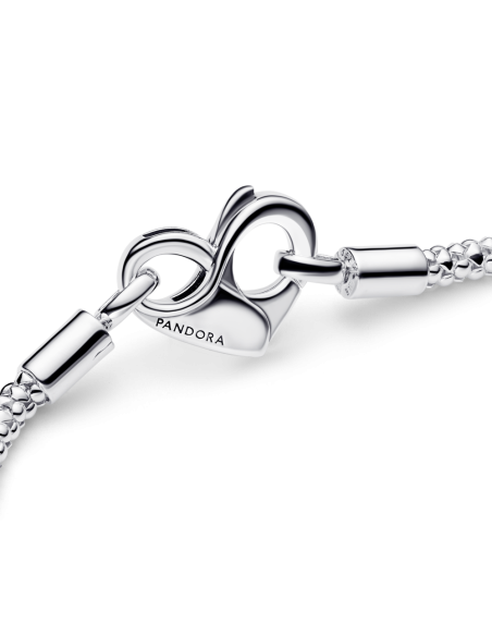 Pulsera Pandora Moments en plata de ley Cadena con Tachuelas