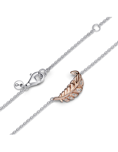 Collar en plata de ley y con un  recubrimiento...