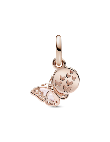 Charm Colgante Doble con un recubrimiento en...