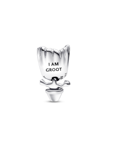 Charm en plata de ley Baby Groot  Bailarín Guardianes de... 2