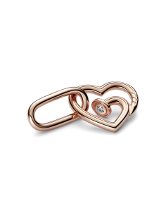 Link Doble Pandora ME con un recubrimiento en oro rosa de... 2