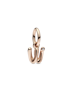 Charm Colgante con un recubrimiento en oro rosa de 14k...